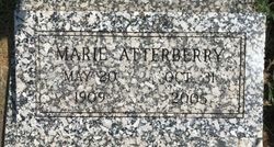 Marie <I>Collins</I> Atterberry 