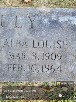 Alba Louise <I>Reynolds</I> Connelly 