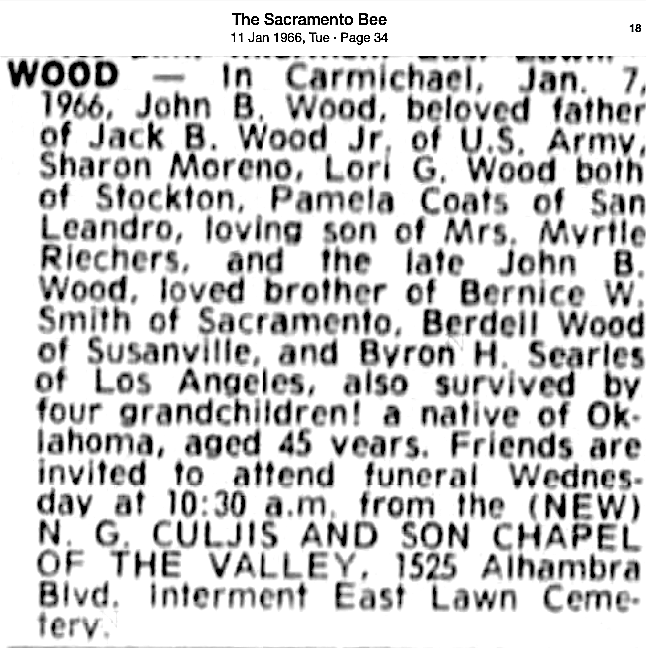 John Bartley Wood Jr. (1920-1966) - Find a Grave Memorial