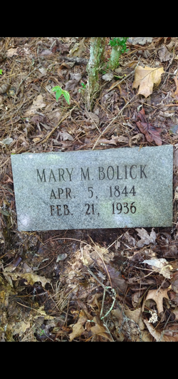 Mary Mahaila <I>Hollar</I> Bolick 