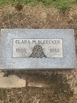 Clara M. <I>Whitley</I> Bleecker 