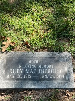 Ruby Mae Diebold 