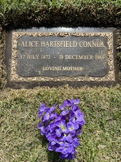 Alice Cornelia <I>Hartsfield</I> Conner 
