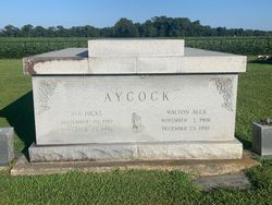 Ava <I>Hicks</I> Aycock 