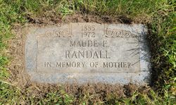 Maude Elizabeth <I>Lane</I> Randall 