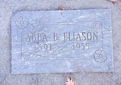 Abba B <I>Johnson</I> Eliason 
