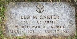 SGT Leo Mortimer “Mort” Campbell - Carter 