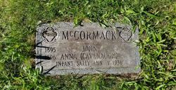 Anastasia V “Anna” <I>Cavanaugh</I> McCormack 