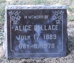 Alice Marie <I>Van Hooser</I> Dellage 