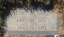 Henry D Green 