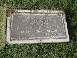 Ruth Agnes <I>Hamilton</I> Allen 