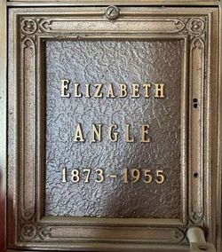 Elizabeth Jane <I>Wilson</I> Angle 