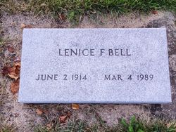 Mrs Lenice Freda <I>Schult</I> Bell 