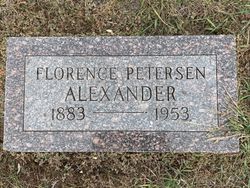 Florence <I>Peterson</I> Alexander 