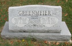 Ruth M. E. <I>Miller</I> Greenmeier 