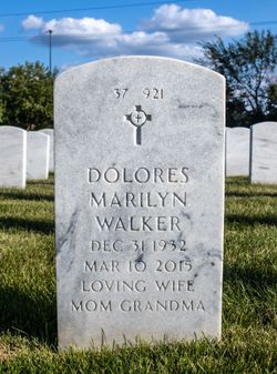 Dolores Marilyn <I>Church</I> Walker 