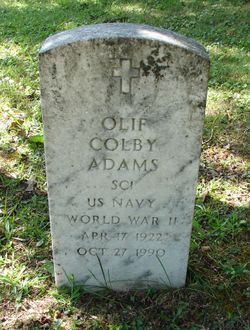 Olif Colby Adams 