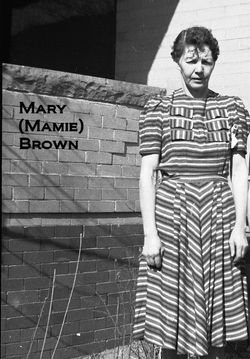 Mary “Mamie” Brown 