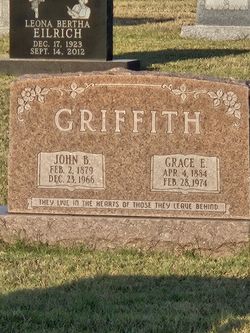 Grace Ethelyn <I>Beebe</I> Griffith 