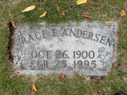 Grace E <I>McConnell</I> Andersen 