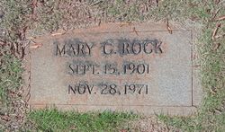 Mary C. <I>McMahon</I> Rock 