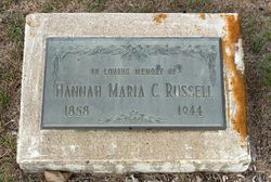 Hannah Maria <I>Child</I> Russell 