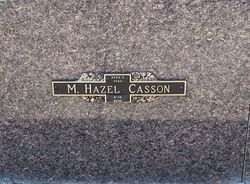 Margaret Hazel <I>Goebel</I> Casson 