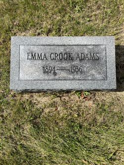 Emma <I>Crook</I> Adams 