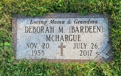 Deborah M. Bardeen - McHargue 