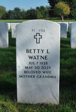 Betty Lavonne <I>Borstad</I> Watne 