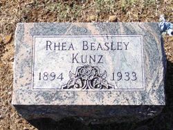Nellie Rhea <I>Beasley</I> Kunz 