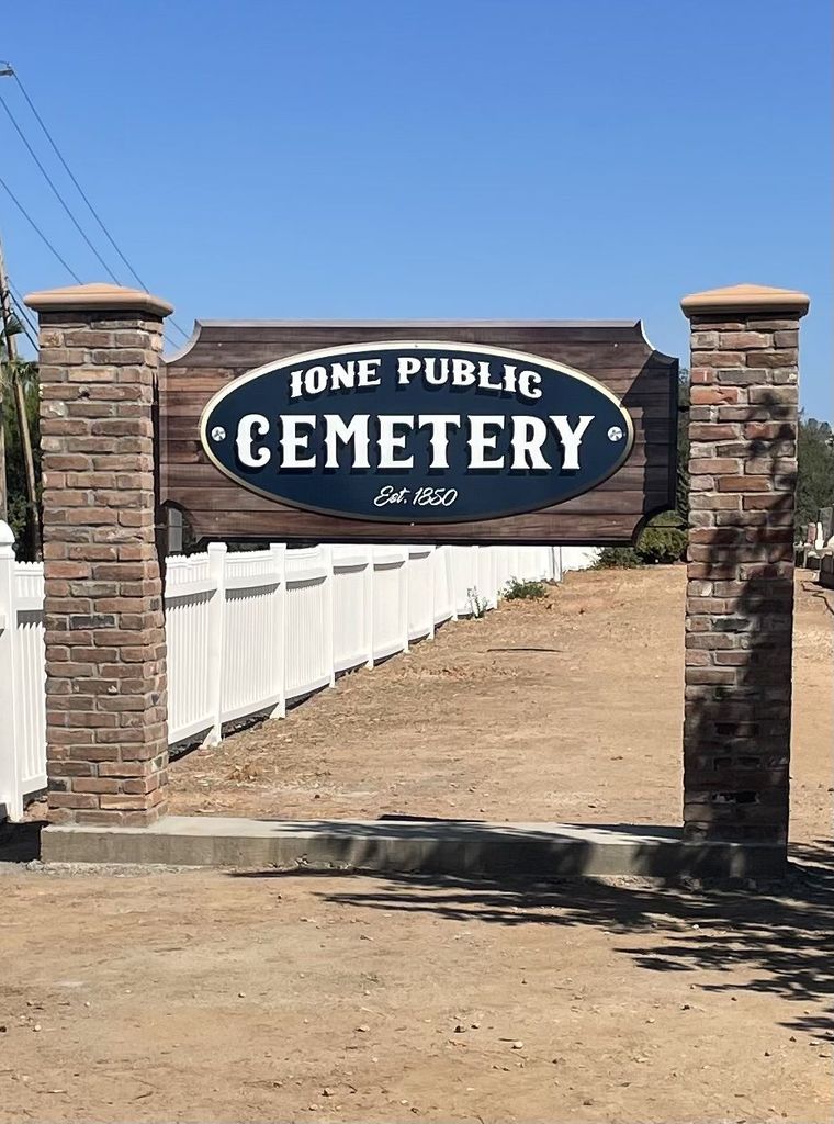 Ione Public Cemetery