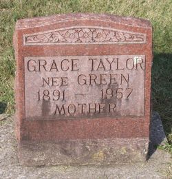 Grace <I>Green</I> Taylor 