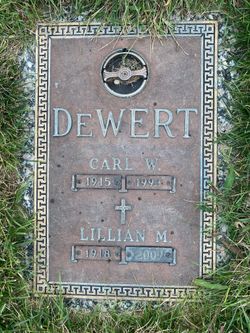 Lillian M. <I>Mahon</I> DeWert 