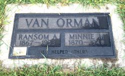 Ransom Abraham Van Orman 