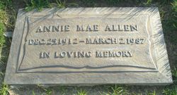 Annie Mae Allen 