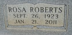 Rosa Lee Virginia <I>Roberts</I> Needham 