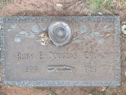 Ruby E <I>Douglas</I> Crow 