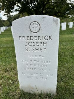 Frederick J Bushey 