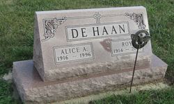 Alice <I>Hamann</I> DeHaan 