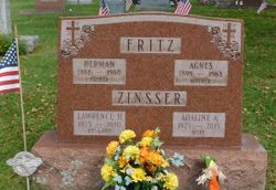 Adaline A “Ade” <I>Fritz</I> Zinsser 