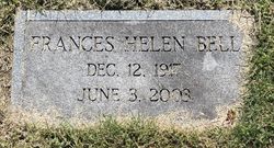 Frances Helen <I>Hall</I> Bell 