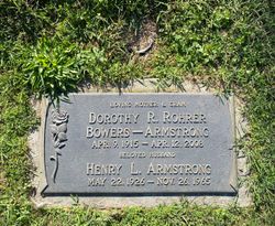 Dorothy Bowers <I>Rohrer</I> Armstrong 