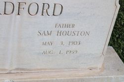 Sam Houston Bradford 
