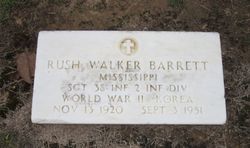 Sgt Rush Walker Barrett 
