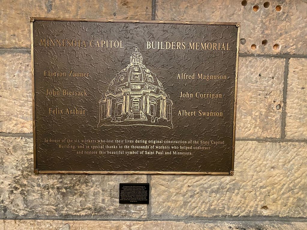 Minnesota Capitol Builders Memorial