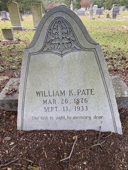 William K. “Willie” Pate 