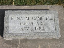 Edna M <I>Sanders</I> Campbell 
