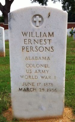 COL William Ernest Persons 