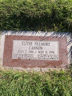 Elithe <I>Fillmore</I> Cannon 